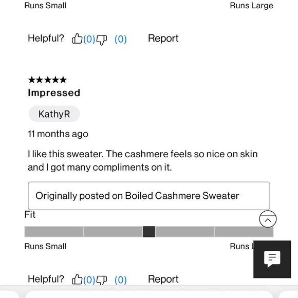 Club Monaco boiled cashmere sweater - Picture 3 of 4